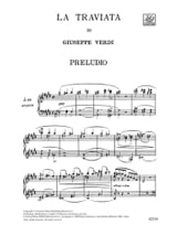 La Traviata - VERDI - Partition - Opéras